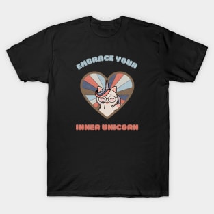 Embrace your inner unicorn - a cute kawaii caticorn T-Shirt